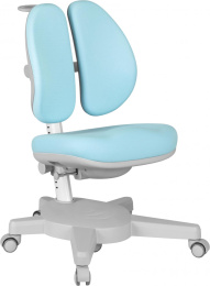 Кресло детское Cactus CS-CHR-3604BL, ткань, до 75кг, голубой