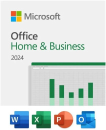 Экземпляр программного обеспечения поставляется по электронной почте Office Home and Business 2024 All Lng Retail Online CE Only ESD