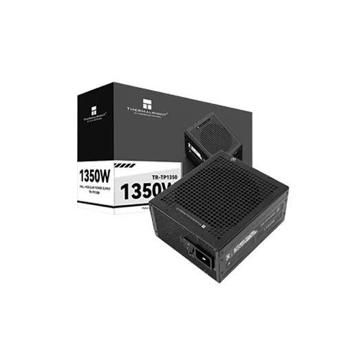 Блок питания 1350W/ Power Supply Thermalright, 1350W 80+ Platinum ATX, 3.0, PCIe 5.0, Full modular, 1x24 20+4 pin 600mm, 2xCPU 8 4+4 pin, 2xPCIe*2 8 6+2 pin, 2x12VHPWR PCIe 5.0 12+4pin 600mm, 6xSATA, 5xMOLEX4pin, Active, 120x120mm, 170x150x86mm, OPP, OVP 