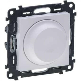 Диммер Legrand Valena Life установка скрытая, управление механическое, IP40, белый [752460]