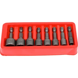 Набор торцевых головок (8 шт; 5-13 мм; CrV) VOREL 66113