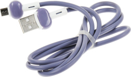 Кабель Redline Candy,  micro USB (m) -  USB (m),  1м,  2A,  фиолетовый [ут000021987]