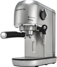 Кофеварка Polaris PCM 2001AE,  рожковая,  нержавеющая сталь