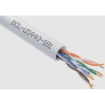 Кабель витая пара Bion BCL-U5440-181 U/UTP, кат.5e, 4x2x0,40мм AWG 26, медь, одножильный, PVC, для внутренней прокладки, 305м, серый