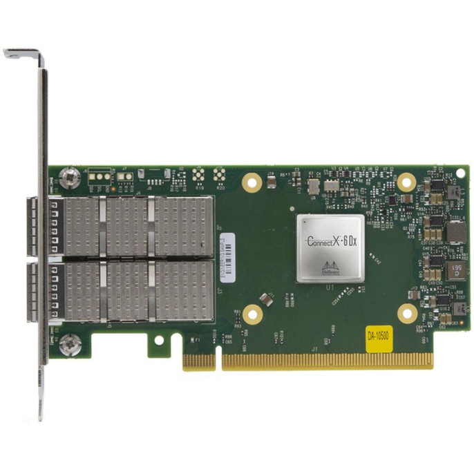 Сетвевая карта Mellanox ConnectX-6 Dx EN adapter card, 100GbE dual-port QSFP56, PCIe4.0 x16, No Crypto, 1 year MCX623106AN-CDAT