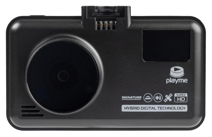 Видеорегистратор с радар-детектором PlayMe MARK,  GPS