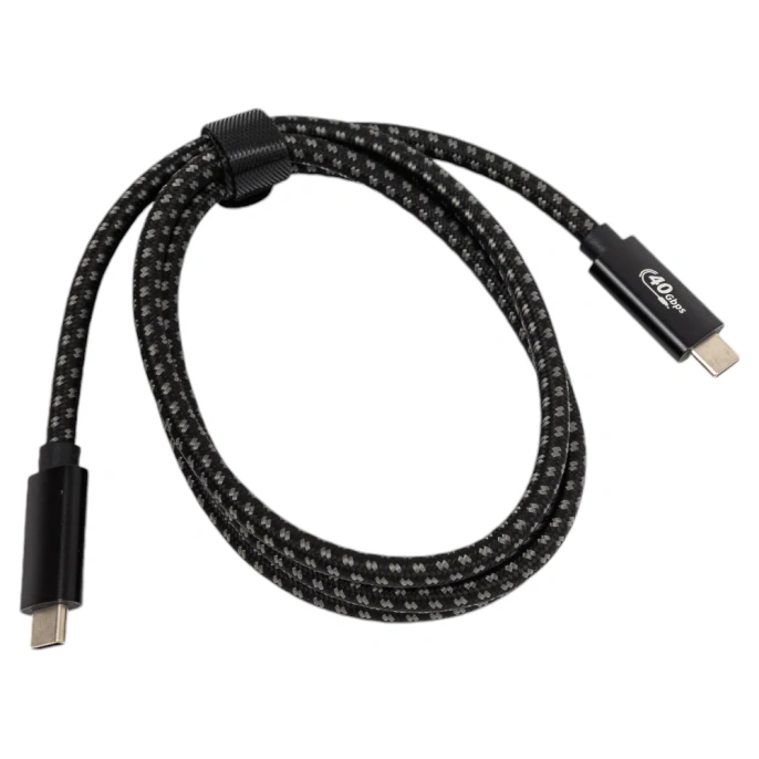 Кабель PALMEXX USB-C to USB-C USB4.0 GEN3 (40Gbps, PD240W, 8K/60Hz), длина 1м PX/CBL-USBC40-1M