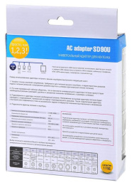 Адаптер питания Ippon SD90U,  15 - 19.5 В,  4.5A, 90Вт,  черный [sd90u black]