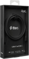 Кабель ttec 2DK59S USB Type-C - USB Type-C (1.2м, черный) USB 2.0 Type-C, черный, длина 1.2 м