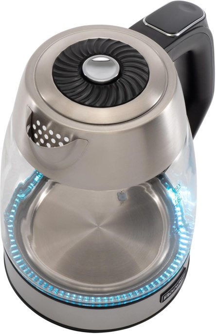 Чайник электрический Rondell RDE-1004, 1.7л, стекло/металл