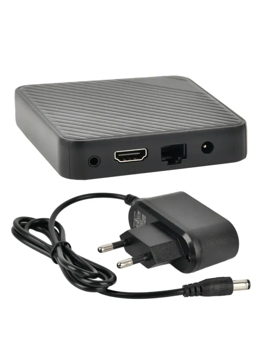 Perfeo SMART TV BOX приставка "LOGIC 2/8",Allwinner H313,Android 10, 2Gb/8Gb,Пульт Bluetooth