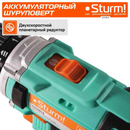 Шуруповерт STURM! CD3614, 2Ач,  с двумя аккумуляторами