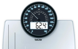 Напольные весы BEURER GS58, до 180кг, цвет: белый [766.10]
