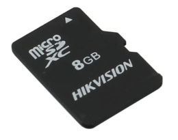 Карта памяти microSDHC UHS-I U1 Hikvision C1 8 ГБ, 92 МБ/с, Class 10, HS-TF-C1 STD /8G/ZAZ01X00/OD, 1 шт., без адаптера
