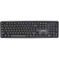 Клавиатура ExeGate Professional Standard LY-331L2-OEM USB, полноразмерная, влагозащищенная, 104кл., Enter большой, длина кабеля 2,2м, черная, brown box EX279939RUS