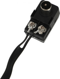 Антенна телевизионная Gal AR-002 2дБ пассивная серебристый каб.:1м