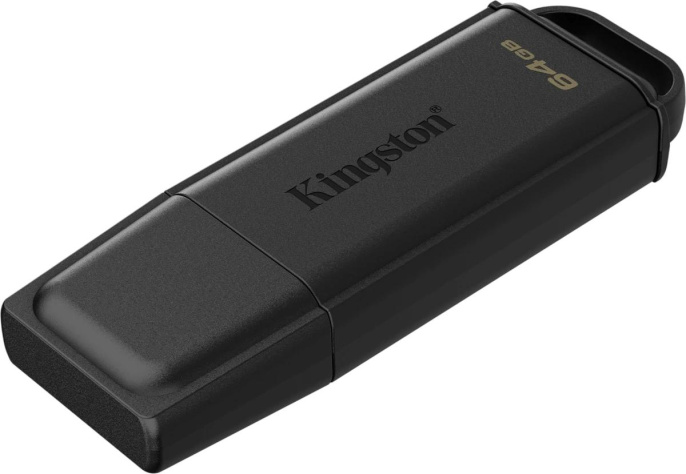 USB Flash Kingston DTXG2/64GB  64GB DataTraveler Exodia (Black + Black) USB3.2