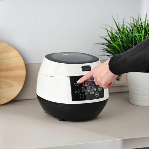 Мультиварка Scarlett SC-MC410S26 3л 500Вт черный/белый