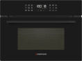 Духовой шкаф Электрический Meferi Microwave MEO609BK черный/нержавеющая сталь