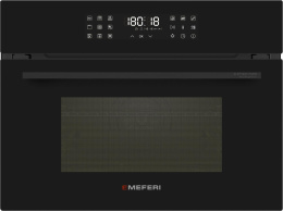 Духовой шкаф Электрический Meferi Microwave MEO609BK черный/нержавеющая сталь