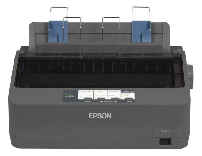 Принтер матричный Epson LX-350 (C11CC24031/C11CC24032) A4 черный