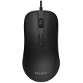 Аксессуары Philips Проводная Мышь SPK7214, 4 кноп., USB 2.0, 800-1600dpi, Чёрный SPK7214B/60