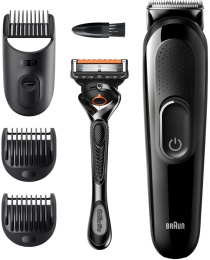 Триммер Braun SK3300 черный насадок в компл:3шт