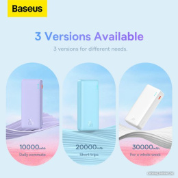 Портативное зарядное устройство Baseus P10022801313-00 Airpow Fast Charge 10000mAh 20W Galaxy Blue