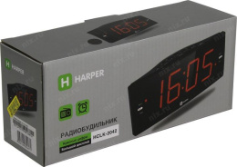 Радиобудильник HARPER HCLK-2042, черный