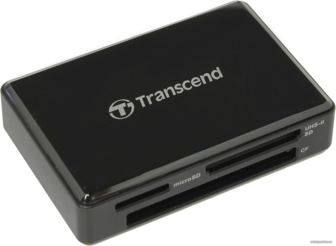 Считыватель карты памяти Transcend USB3.1 Gen1 All-in-1 UHS-II Multi Card Reader [TS-RDF9K2]
