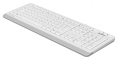 Клавиатура A4TECH Fstyler FKS10, USB, мембранная,  белый/серый [fks10 white]