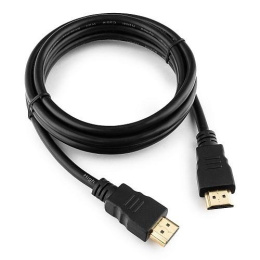 Кабель HDMI Cablexpert 19M/19M, v2.0, медь, позол.контакты, экран, 1.5м, черный, пакет CC-HDMI4-5