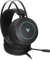 Игровая гарнитура проводная RAPOO VH160-BL Virtual 7.1, цвет - черный 19973