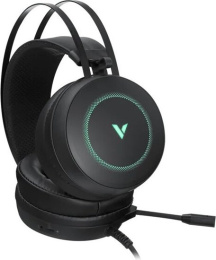 Игровая гарнитура проводная RAPOO VH160-BL Virtual 7.1, цвет - черный 19973