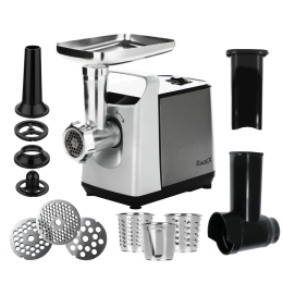 Электрическая мясорубка RAGEX R801, 3000Вт, цвет: 900 серебристая