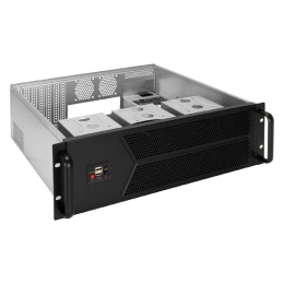Серверный корпус ExeGate Pro 3U450-12 RM 19", высота 3U, глубина 450, БП 2U-800ADS, 2*USB EX298411RUS