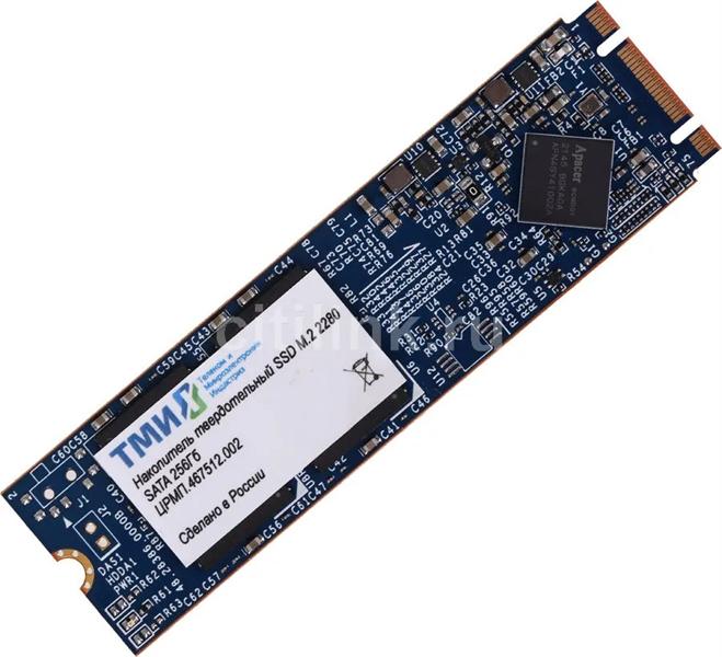 SSD накопитель ТМИ ЦРМП.467512.002-02 1ТБ, M.2 2280, SATA III,  M.2