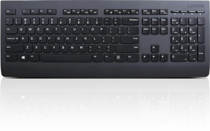 Комплект Lenovo 4X30H56821 Wireless Keyboard and Mouse (Кл-ра,USB+Мышь3кн,Optical,Roll,USB)