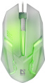 Defender Cyber MB-560L [52561] {Проводная оптическая мышь, 7 цветов, 3 кнопки,1200dpi, белый}