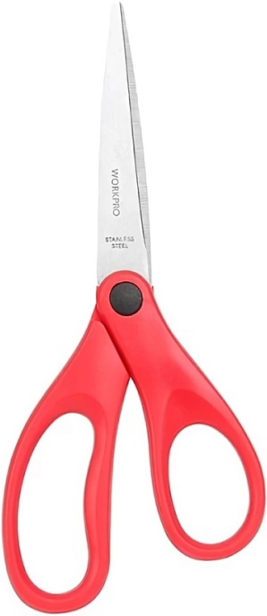 Ножницы WorkPro WP214001 200мм лезвия из нержавеющей стали, удобная ручка