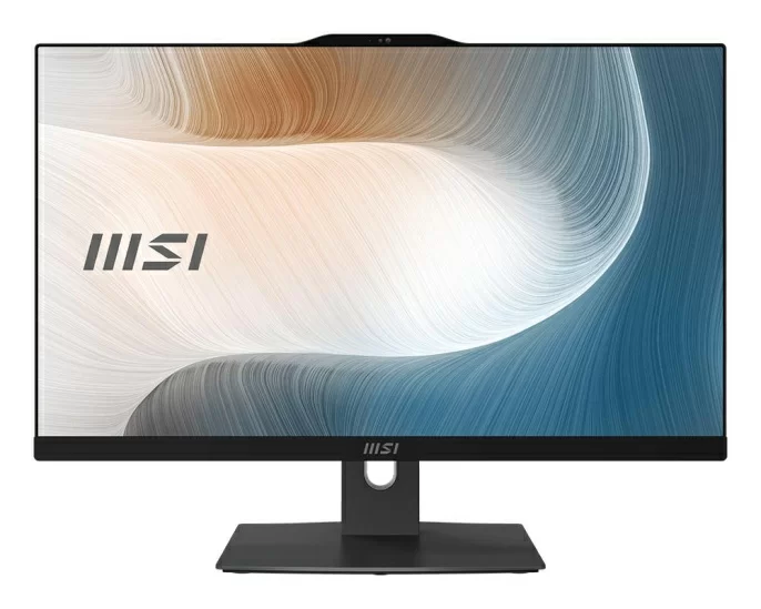 Моноблок MSI Modern AM242P 1M 23.8"(1920x1080 (матовый))/Intel Core 5 120U(1.4Ghz)/16384Mb/256PCISSDGb/noDVD/Int:Intel® Graphics/Cam/BT/WiFi/war 1y/4.65kg/Black/noOS + Wireless KB+M