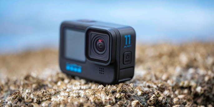 Экшн-камера GoPro HERO11 5.3K,  WiFi,  черный [chdhx-112-rw]