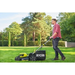 Аккумуляторная бесщеточная газонокосилка Ryobi 18В RY18LMX46A-0, 46см без АКБ и З/У 5133005789