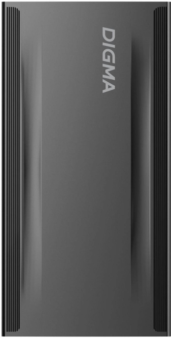 Накопитель SSD Digma USB3.2 Gen2x2 256GB DGSM8256G2MGG MEGA X 1.8" темно-серый
