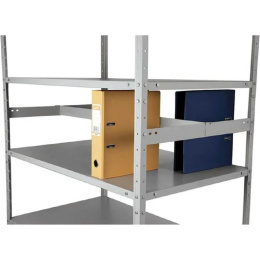 Стеллаж ПРАКТИК MS металл, 2000x1000x600мм серый [s24199166602]