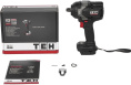Гайковерт TEH LW850N (мах крутящий момент: 850 нм, 3 режима работы, патрон: 1/2 дюйма с отверстием и фрикционным кольцом, поставляется в коробке без акб и зу)