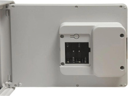 Сейф мебельный LockSworth VS4529-WH взломостойкий встраиваемый 250x360x250мм электронный/ключевой/биометрический