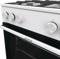 Плита Газовая Gorenje GG6A10WFFM белый без крышки реш.сталь