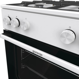 Плита Газовая Gorenje GG6A10WFFM белый без крышки реш.сталь