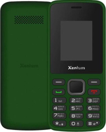Сотовый телефон XENIUM X175,  зеленый